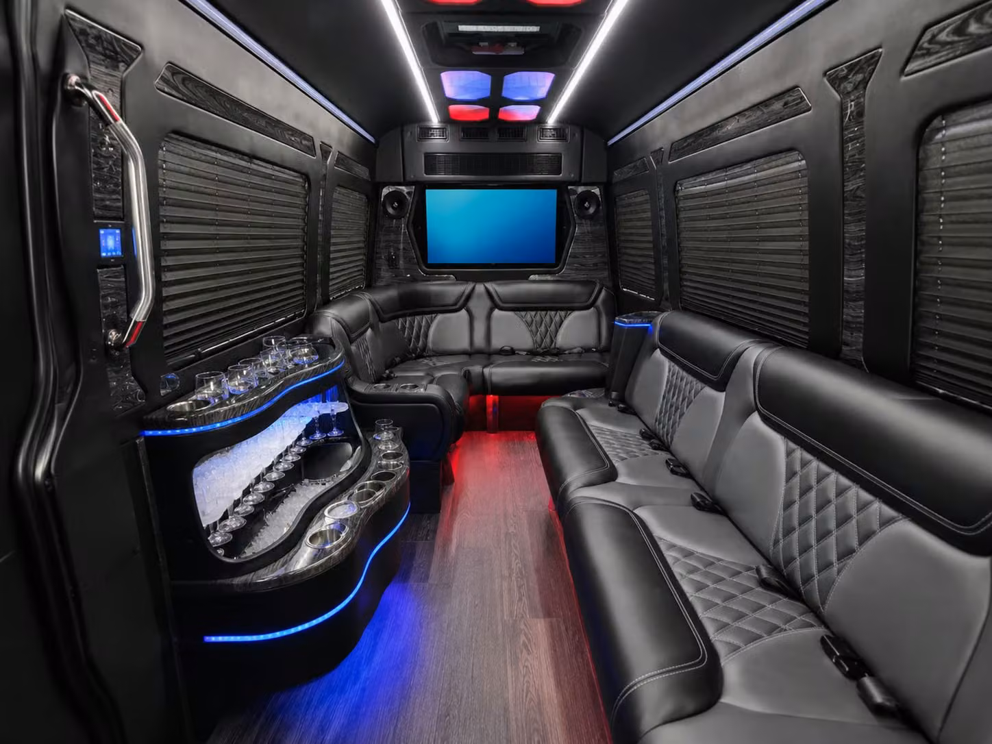 bus rental options for akron trips