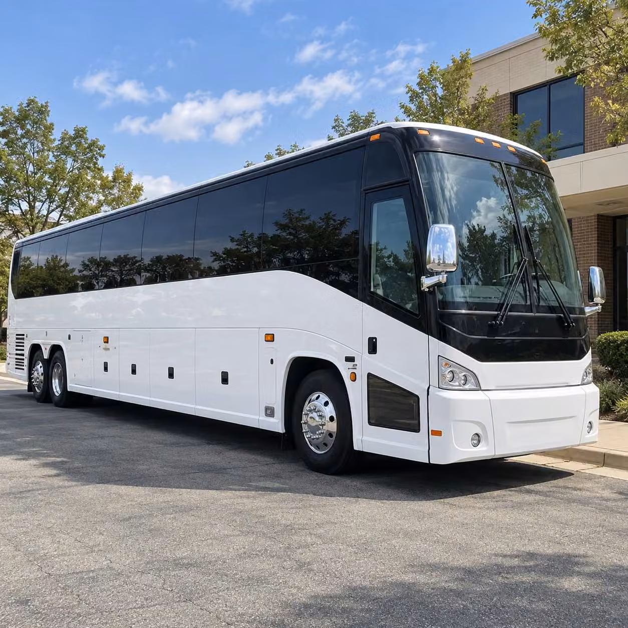 charter buses in akron keep the whole class together on prom night